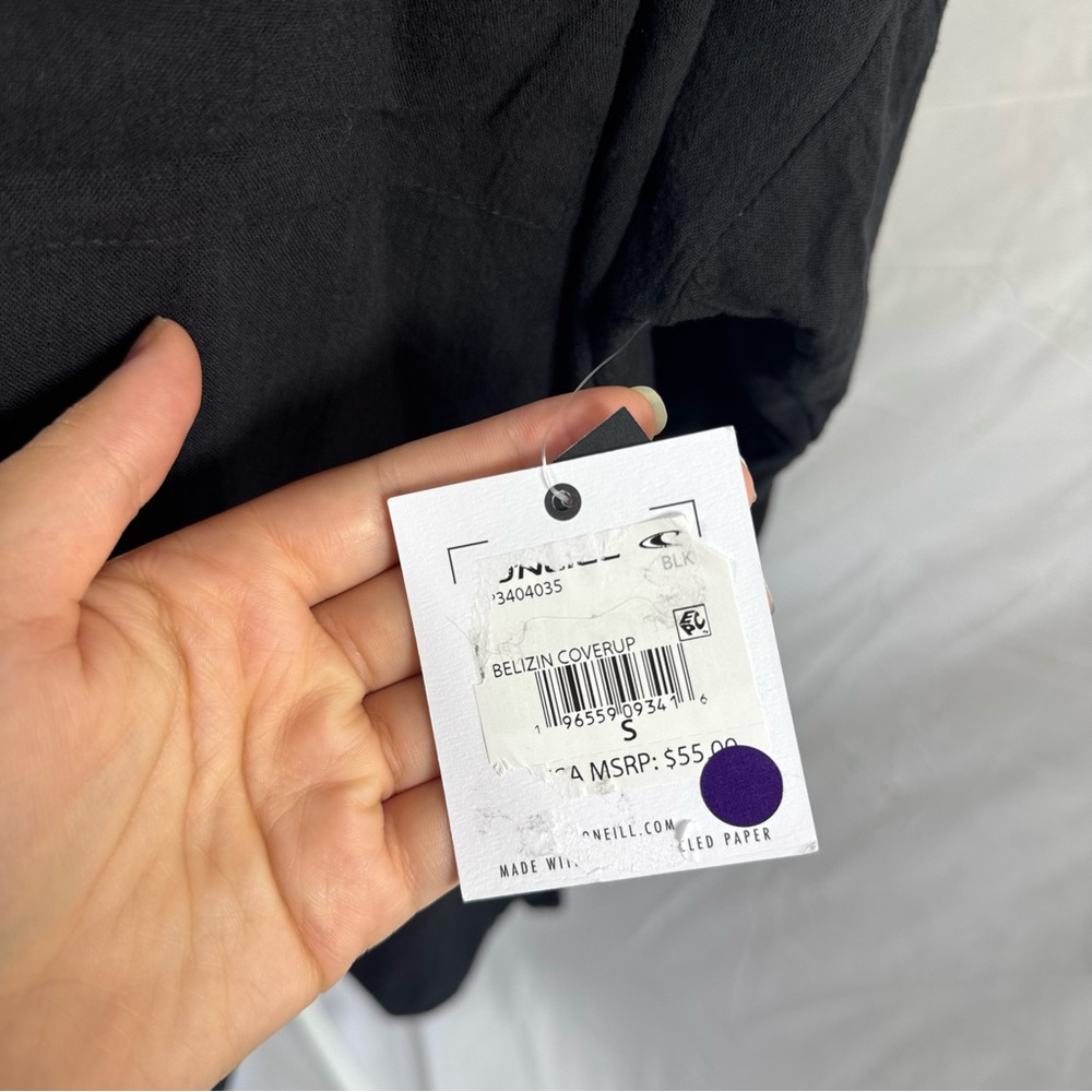 NWT Black O’Neil Cover Up, size small - Picture 5 of 9
